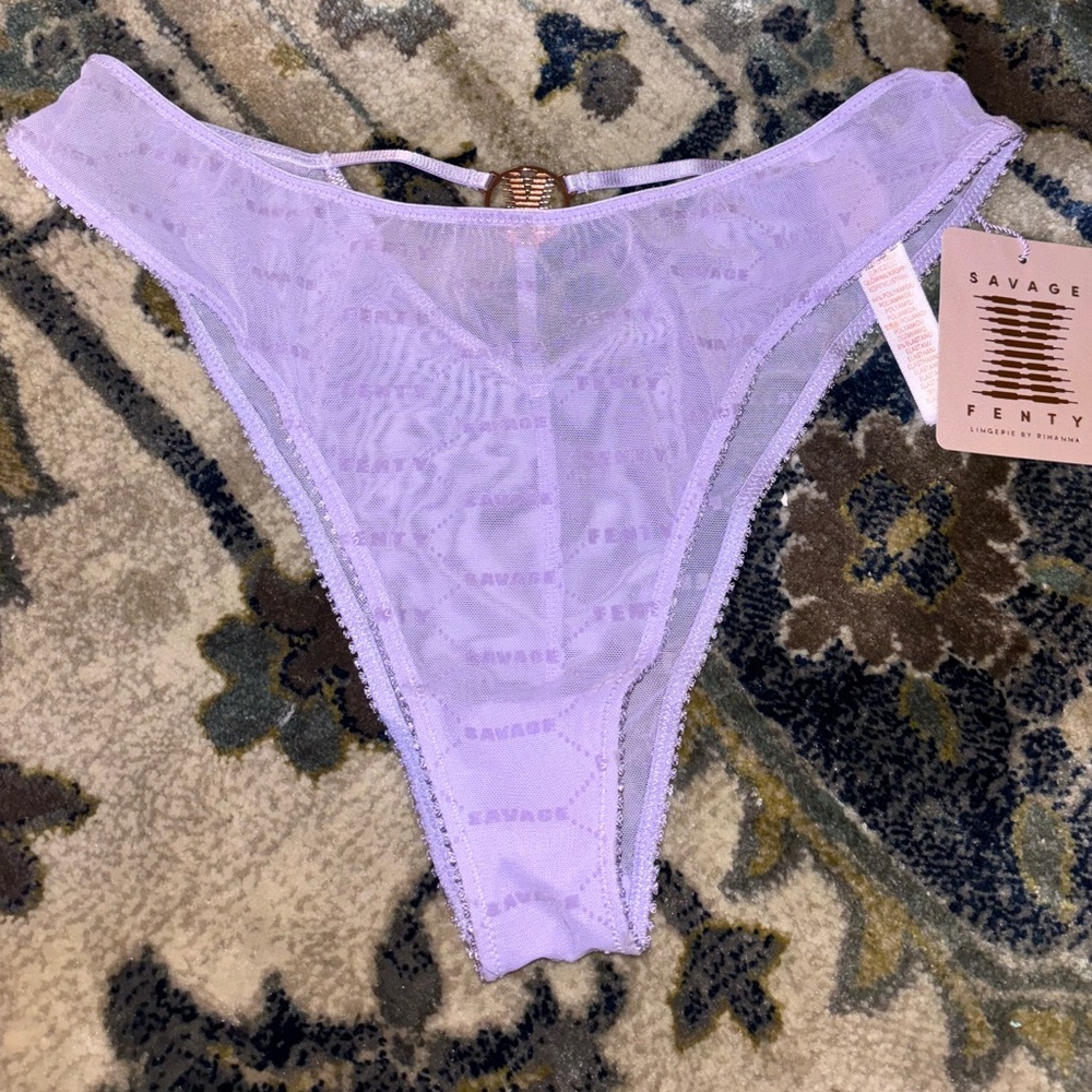 Savage X Fenty Purple Panties
